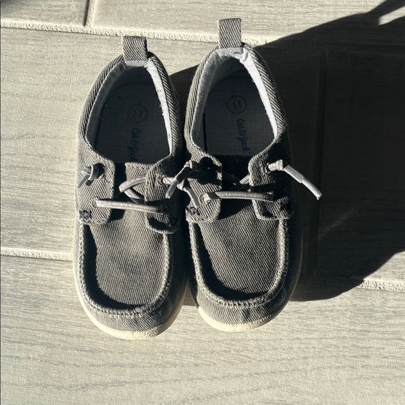 Cat & Jack Other - Cat & Jack Gray Kids Slip On Casual Shoe